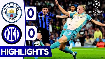 Manchester City vs Inter Milan (0-0) | Extended Highlights | UEFA Champions League 24/25