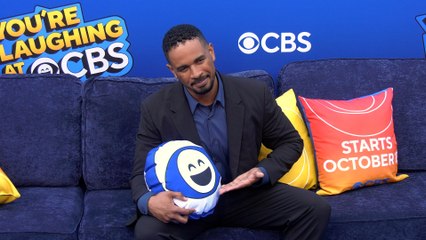 Damon Wayans Jr. "You're Laughing at CBS: A Night of Sit-DOWN Comedy" Event Blue Carpet