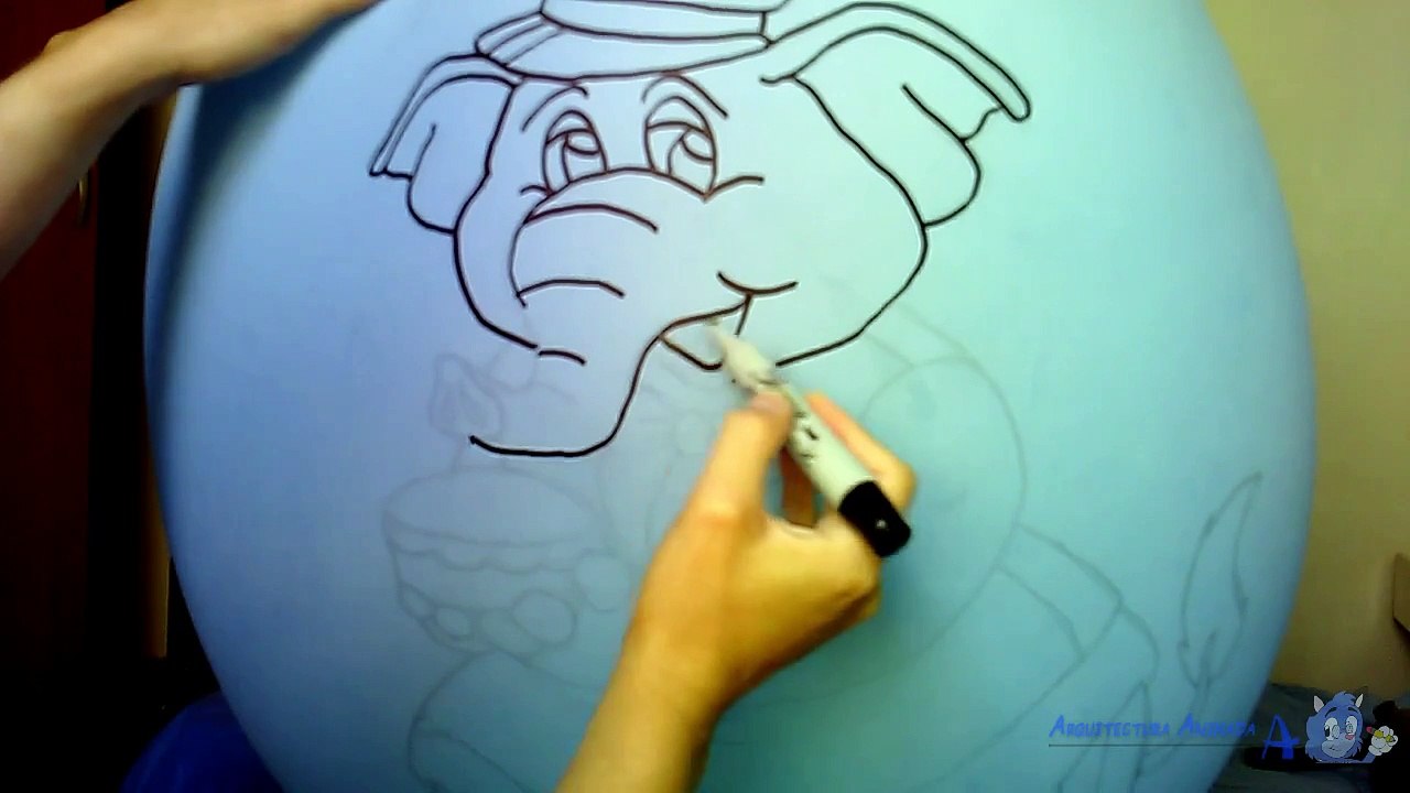 Mr. Elephant Balloon Art