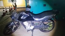 Moto furtada é localizada pela ROMU no bairro Santa Cruz