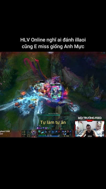 HLV Online nghĩ ai đánh illaoi cũng E miss giống Anh Mực #illaoi #lienminhhuyenthoai #leagueoflegends