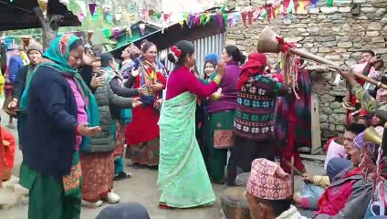 Dance in Traditional Cultural Music Panchebaja | Marriage in Nepal |
