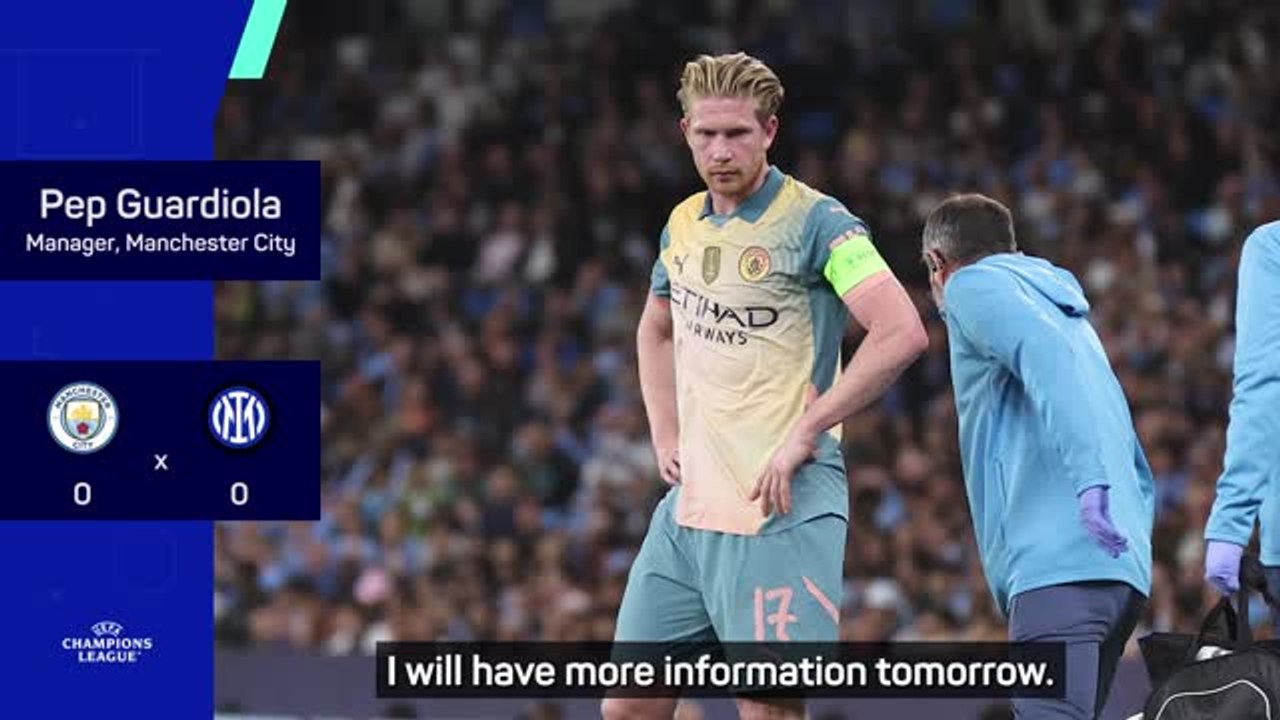 Guardiola and Man City play waiting game with De Bruyne