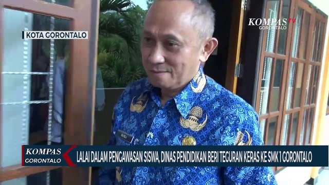 Dinilai Lalai Dalam Pengawasan Siswa,Dinas Pendidikan Provinsi Beri Teguran Keras ke SMKN1 Gorontalo