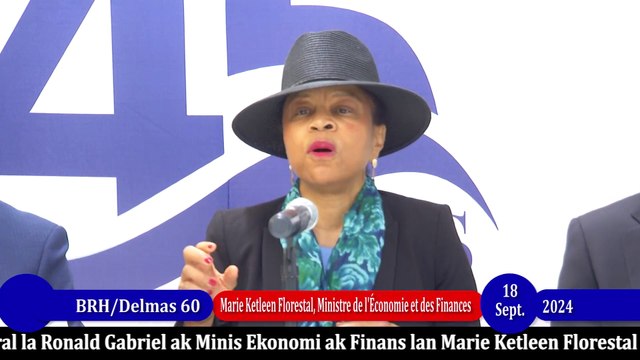 Bati Ayiti.- BRH ak Minitè Ekonomi prezante sitiyasyon ekonomik ak finansye peyi ( 1Part)