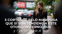 3 cortes de pelo mariposa que SÍ son tendencia este Otoño/Invierno 2025 y 3 que NO estarán de moda