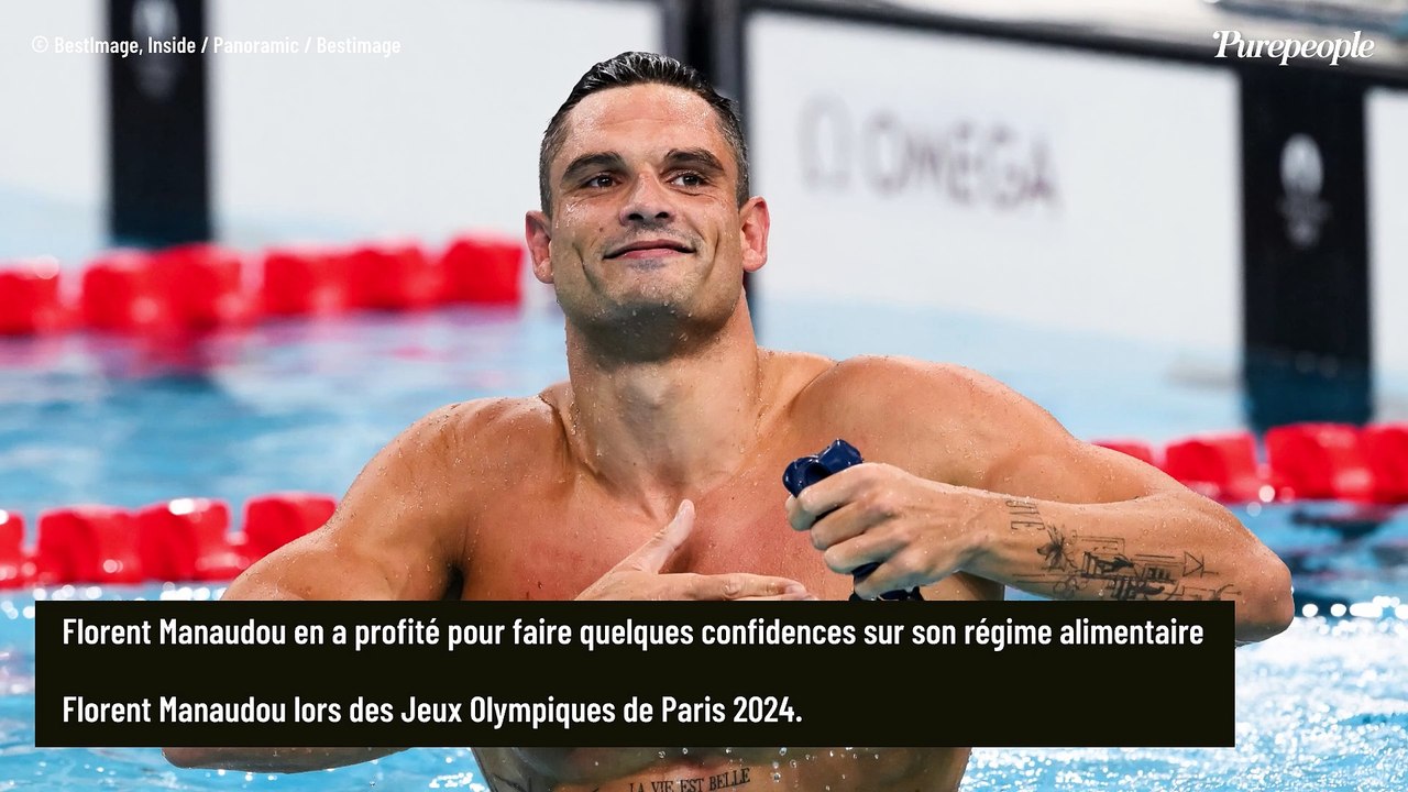 Florent Manaudou sans filtre sur la malbouffe et ses excès : "La veille de mon titre, je suis allé manger..."