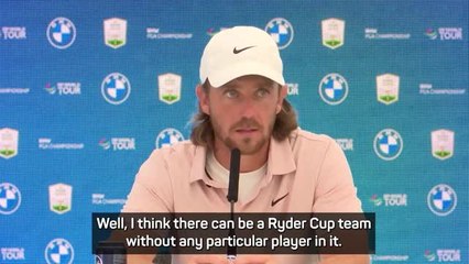 Download Video: Ryder Cup is 'much bigger than any individual player' - Fleetwood