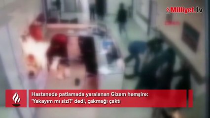 Download Video: Acil serviste ölümden dönen Gizem hemşire: 'Yakayım mı sizi?' dedi, çakmağı çaktı