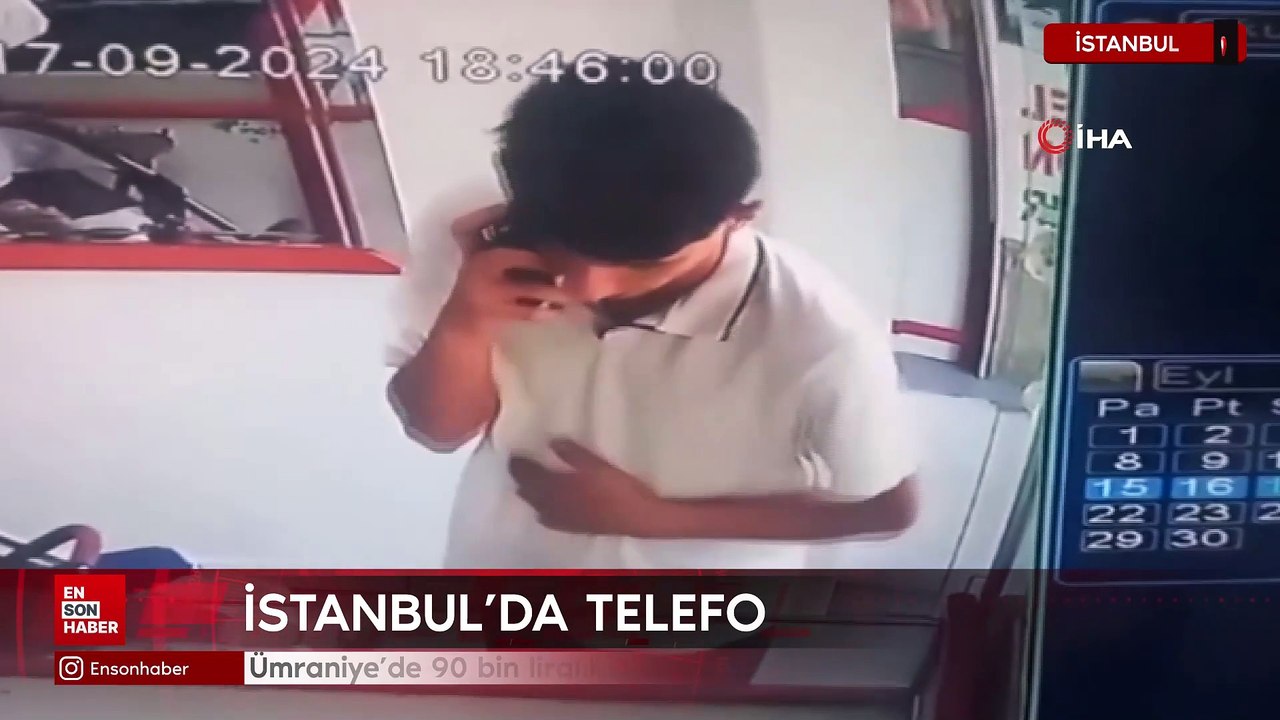 Ümraniye'de 90 bin liralık telefon hırsızlığı