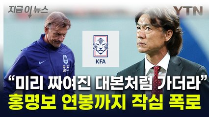 "르나르, 韓 모든 조건 수락"...홍명보 선임 과정에 작심 폭로 [지금이뉴스] / YTN