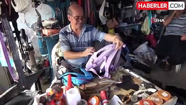 Okulların Açılmasıyla Ayakkabı ve Çanta Tamirine Talep Arttı