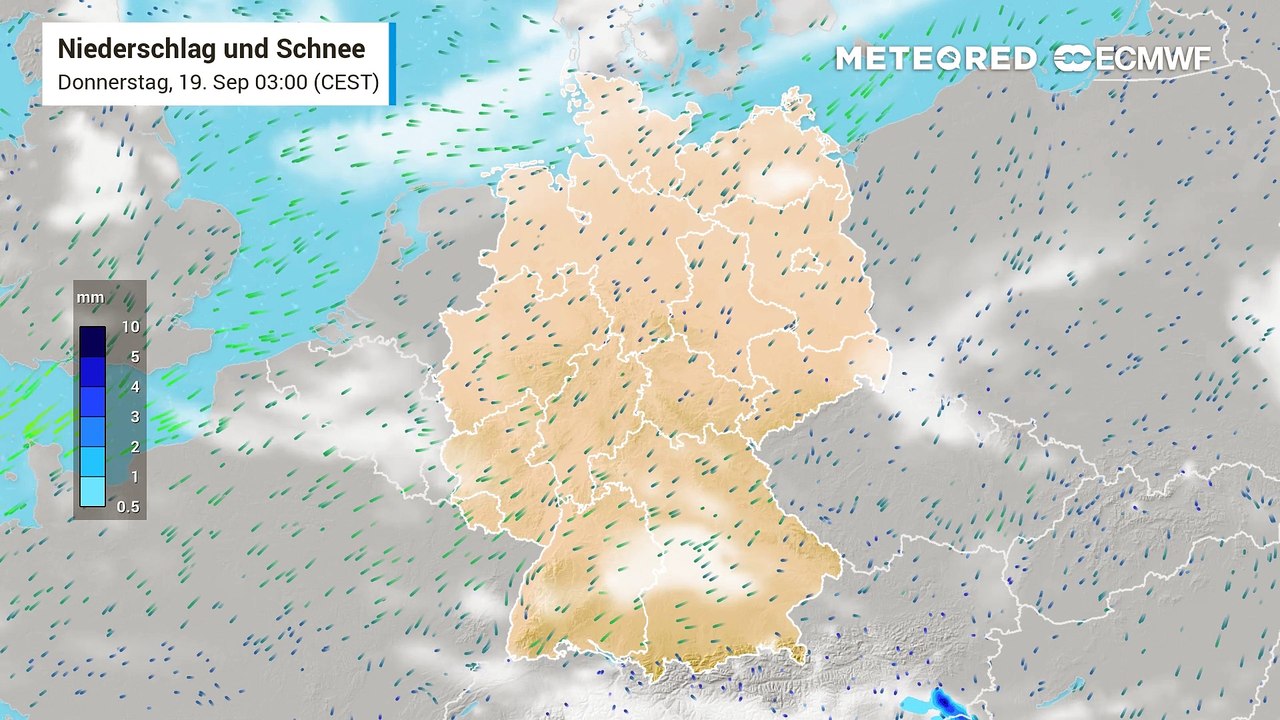 Das Wetter in den kommenden Tagen: Wenige Wolken und recht viel Sonnenschein