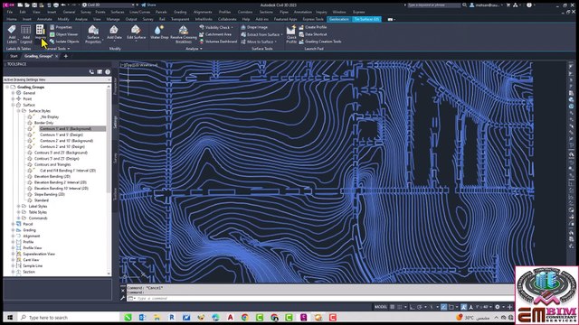 Working with surface Utilities in Civil 3Dسول تھری ڈی میں سطحی افادیت کے ساتھ کام کرناPart-72