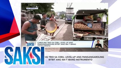 SAKSI Recap: Caroling trio sa Cebu, level-up ang pangangaroling bitbit ang iba't ibang instrumento  (Originally aired on Sept. 18, 2024 )