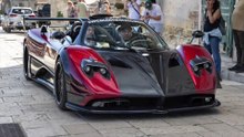 $70 MILLION Convoy Leaving Matera - 3x Jesko, 1 of 1 Zonda 760, Huayra Epitome, Utopia, GM T50