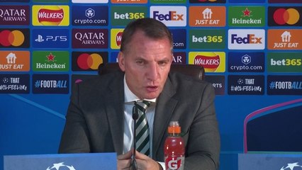 Celtic's Rodgers on stunning 5-1 win over Slovan Bratislava
