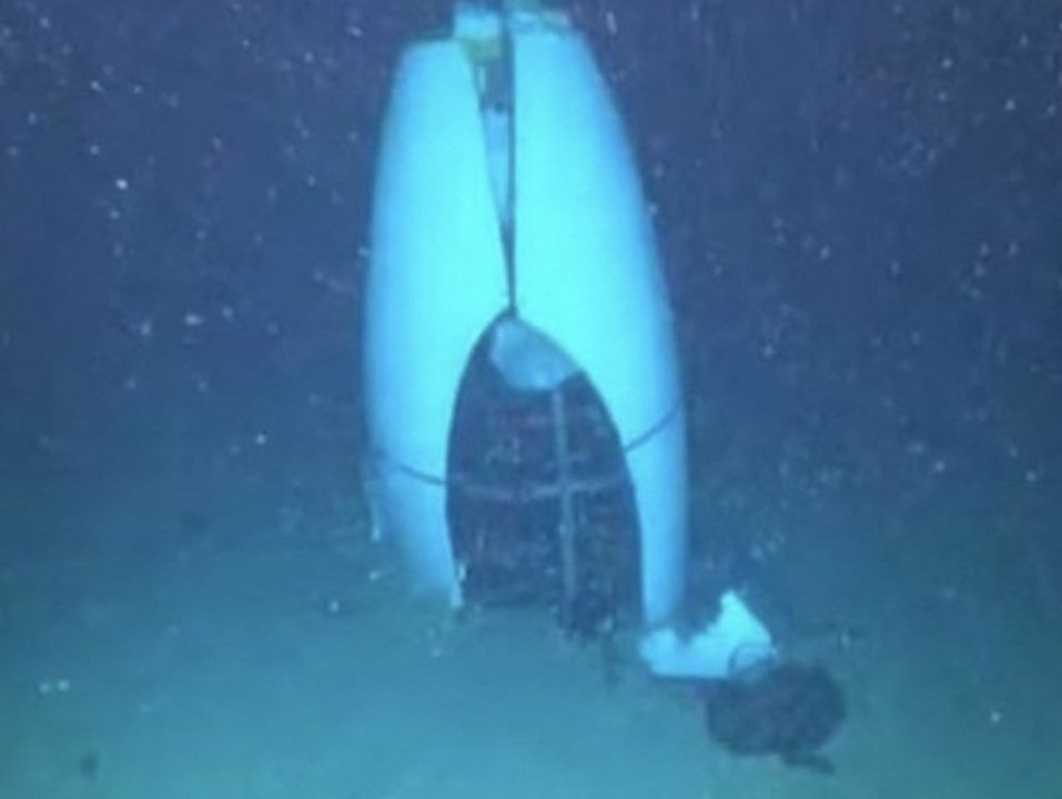 Implodiertes Tauchboot: Aufnahmen zeigen Trümmer der 'Titan'
