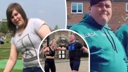Siblings go on weight loss journey together and lose more than 13 stone