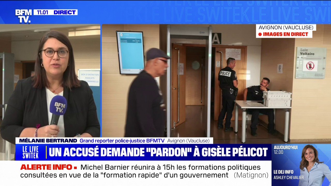 Procès de viols de Mazan: un accusé demande "pardon" à Gisèle Pelicot