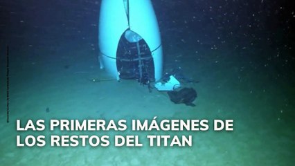 Los primeros restos del Titan