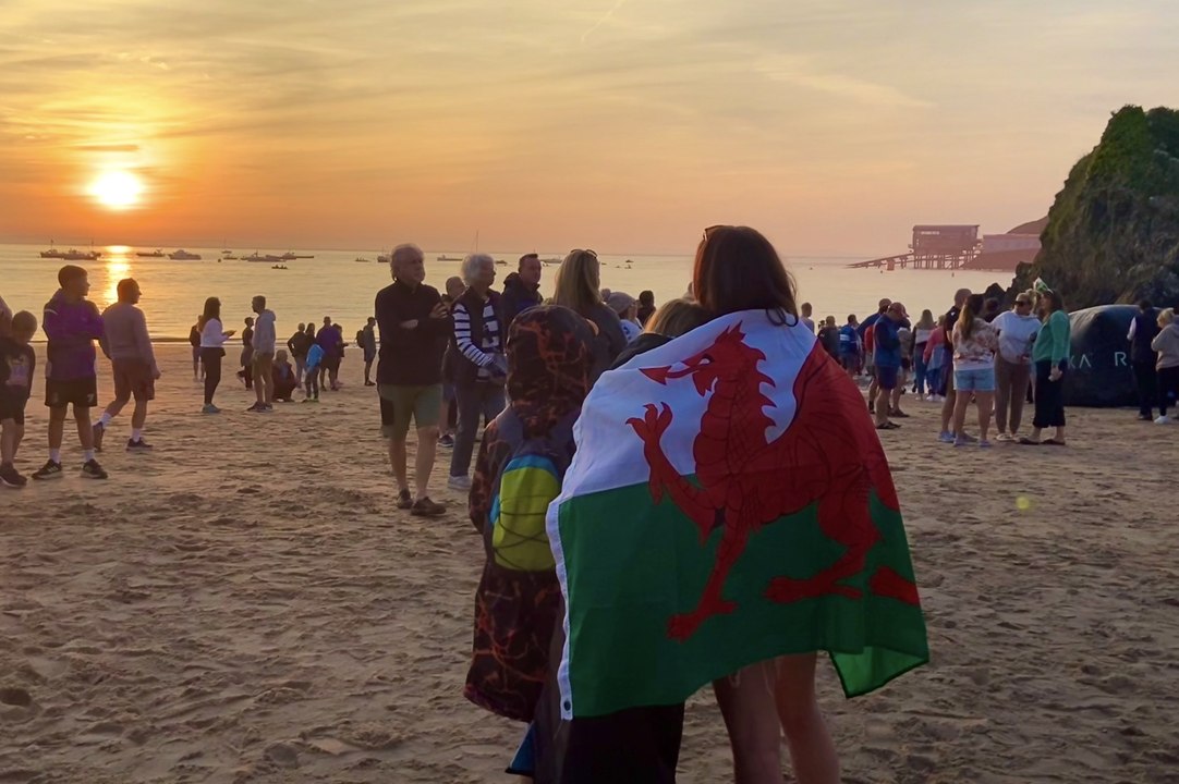 Ironman Wales preview: Goosebump inducing Welsh National Anthem kicks-off sporting triathlon on Tenby’s North Beach