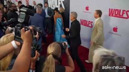 George Clooney e Brad Pitt gigioni a Los Angeles