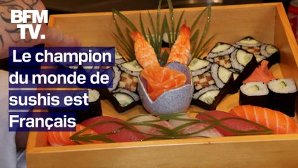 Le Français Vincent Broggi sacré champion du monde de sushis
