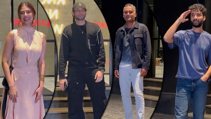 Yudhra Cast Arrives For Its Special Screening At Excel Entertainment Office