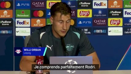 Leipzig - Orban sur le calendrier démentiel : "Je comprends parfaitement Rodri"