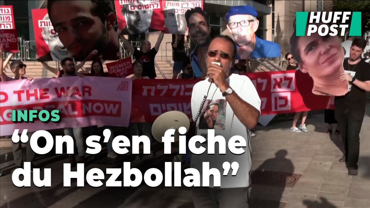 Des Israéliens manifestent pour la libération des otages