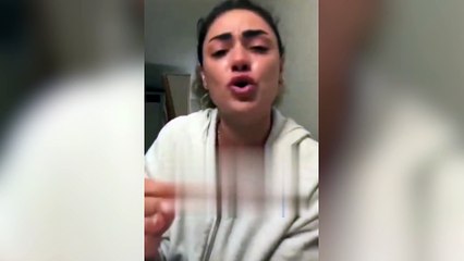 Uçakta olay çıkarmıştı! Dilan Çıtak ağlayarak kendini savundu