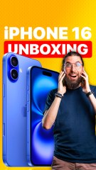 LE 1ER UNBOXING iPHONE 16  (le nouveau bouton est incroyable !)
