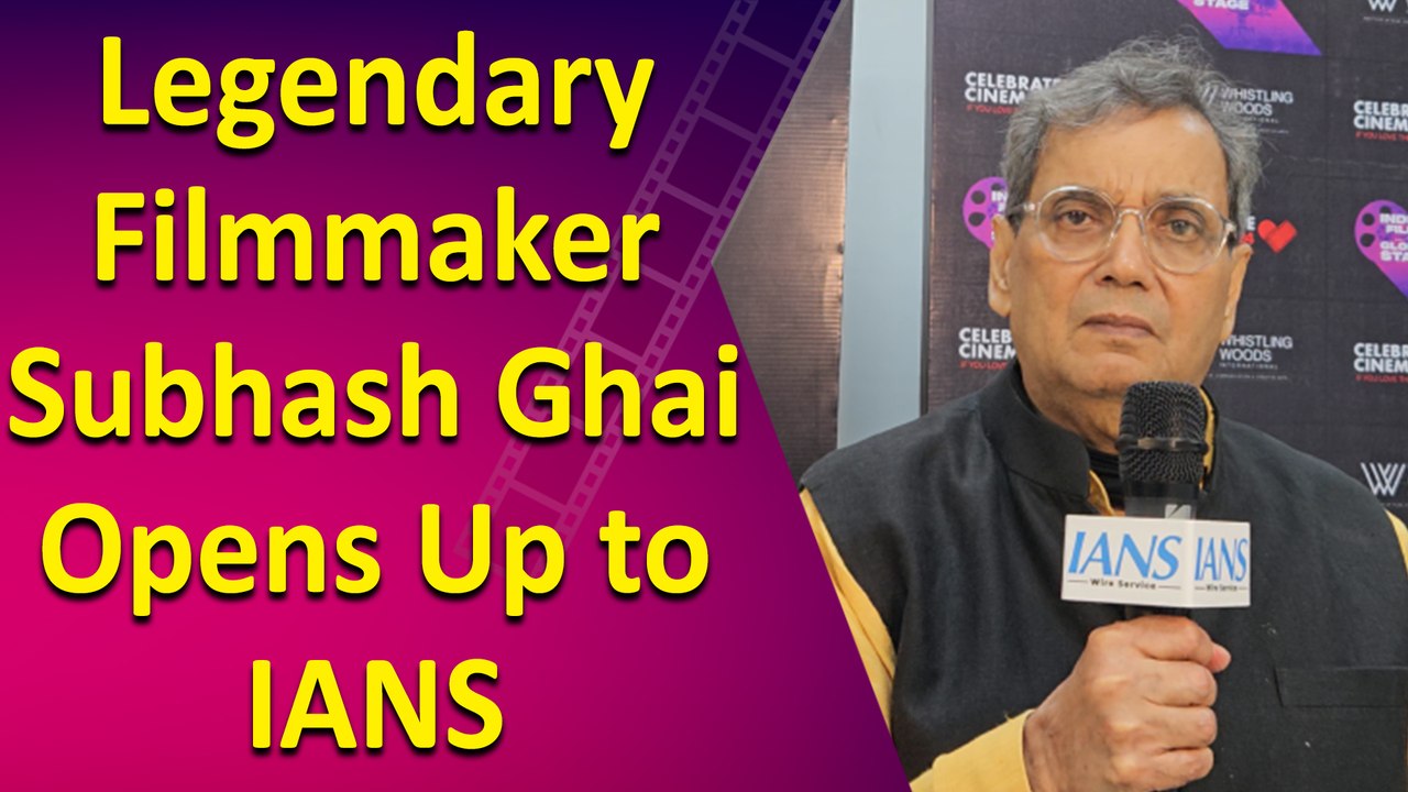 Subhash Ghai: The Master Director Shares His Story with IANS