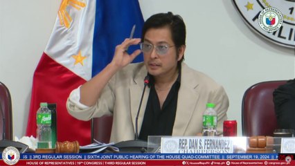 'Sino ba talaga ang boss sa inyo,' tanong ni Rep. Dan Fernandez kay Cassandra Li Ong