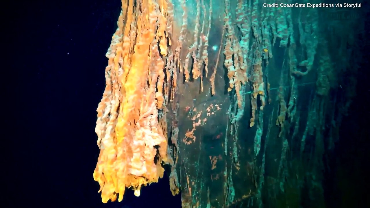 OceanGate Footage Shows Past Expeditions to Titanic Wreckage - KSAT 12 (1080p, h264, youtube)