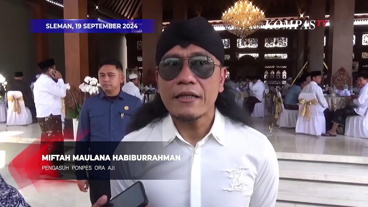 Presiden Jokowi Anjangsana ke Ponpes Ora Aji Milik Gus Miftah, Temui Kiai dan Pesan soal Ini