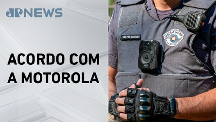 Governo de SP assina contrato para 12 mil novas câmeras corporais para PM