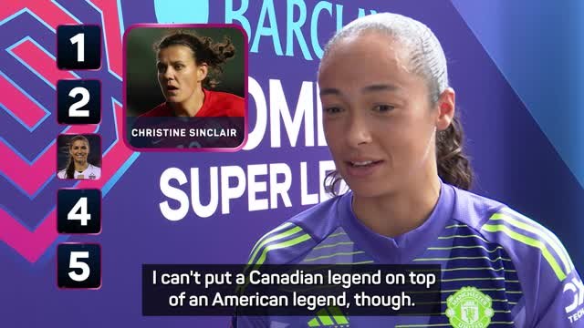 'Sorry, Christine!' Tullis-Joyce blind ranks football icons