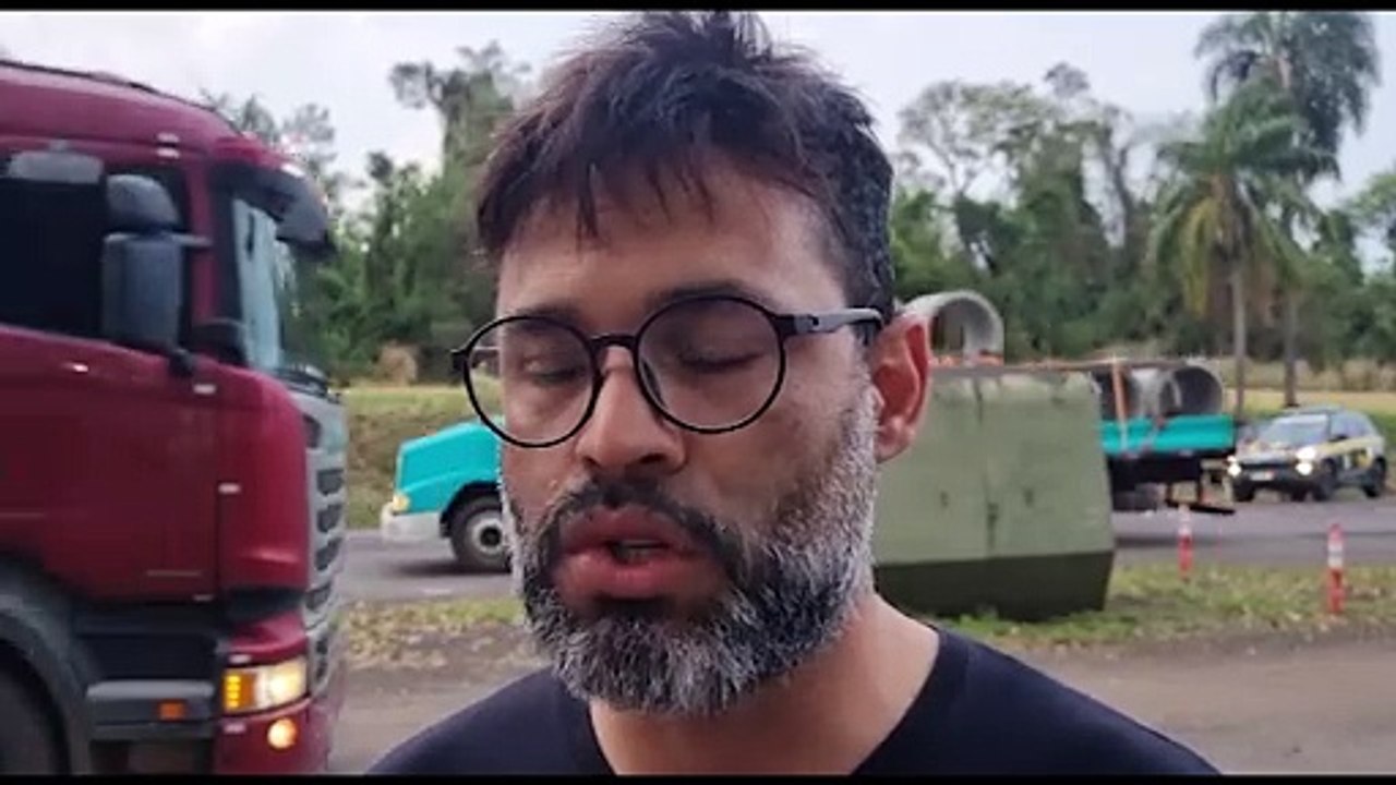 Morte na BR-277: Testemunha afirma que caminhão andou pela contramão e motociclista não conseguiu desviar