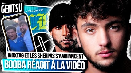 Inoxtag avec les Sherpas à Paris : Booba réagit 