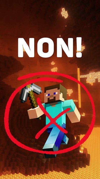 Il faut TROP chaud dans le Nether! #Backtoschool #maths #physique #minecraft #science