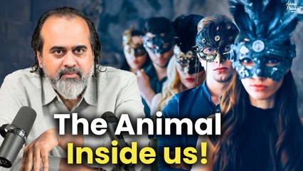 The animal inside us - what to do with it? || Acharya Prashant, with IIT Delhi (2022)