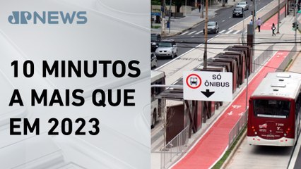 Tempo gasto no transporte público na cidade de SP sobe para 2 horas e 47 minutos