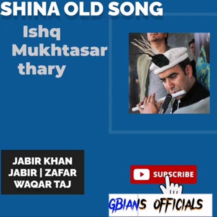 Shina new song | Ishq Mukhtasar | Jabir khan Jabir | lyrics Zafar Waqar taj
