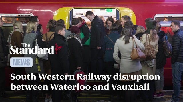 South Western Railway warn of disruption between Waterloo and Vauxhall while Marylebone services also hit