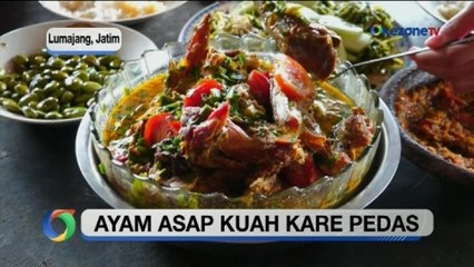 Ayam Asap Kuah Kare Pedas dengan Proses Masak secara Tradisional