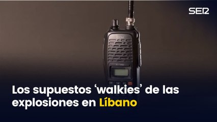 Así son los supuestos dispositivos de las explosiones en Líbano
