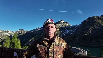 Diga del Fedaia, il video dell'esercitazione militare con 650 soldati sotto la Marmolada