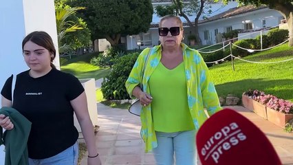 Mayte Zaldívar rompe a llorar al dar la última hora de Julián Muñoz